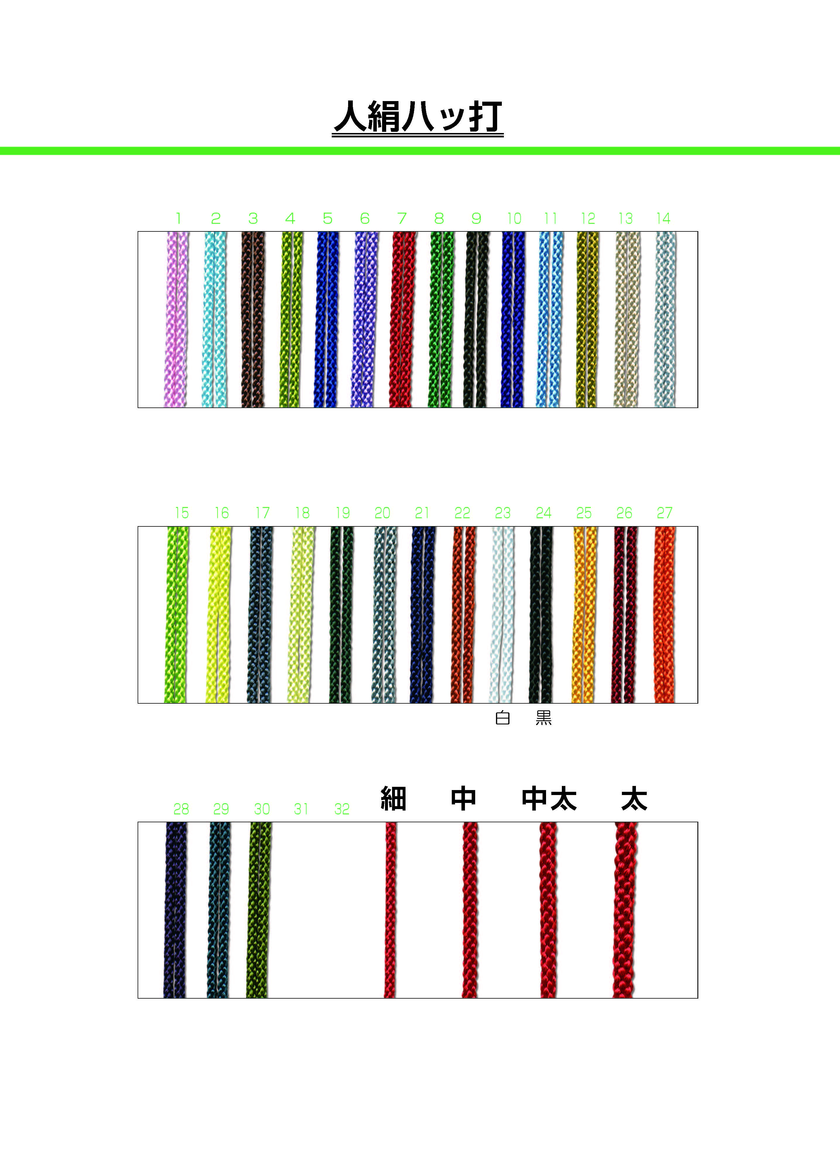 人絹八ツ打